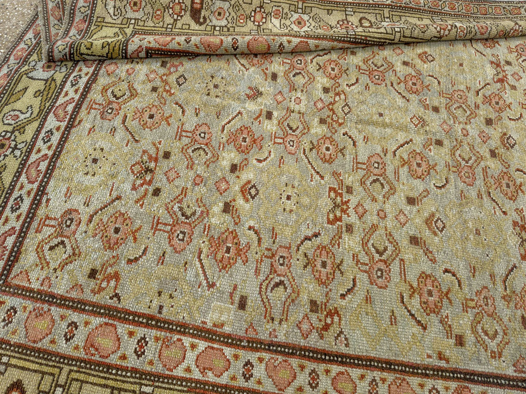 Antique Persian Kurd Accent Rug, No.24560 - Galerie Shabab
