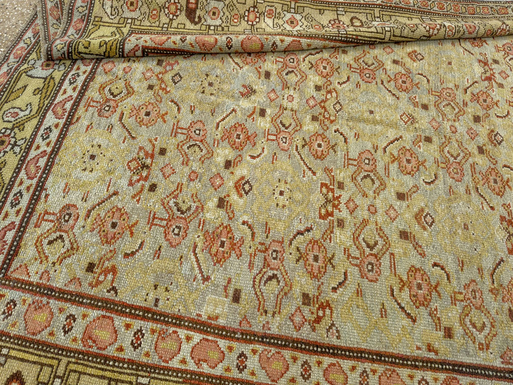 Antique Persian Kurd Accent Rug, No.24560 - Galerie Shabab