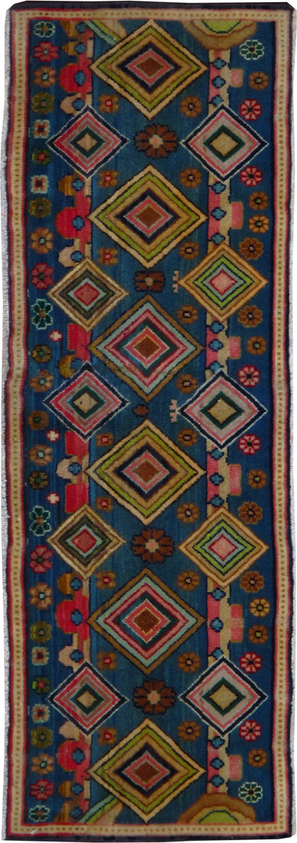 Vintage Persian Hamadan Rug, No.24561 - Galerie Shabab