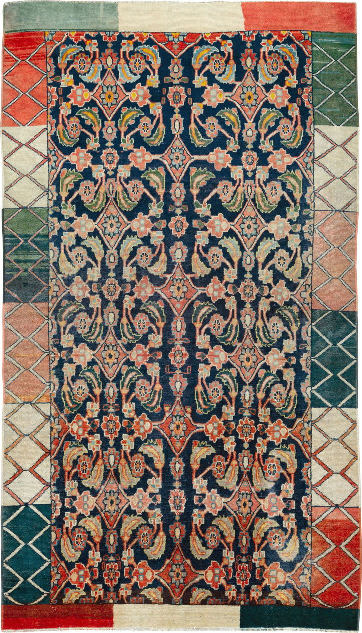 Vintage Persian Tabriz Rug, No.24562 - Galerie Shabab