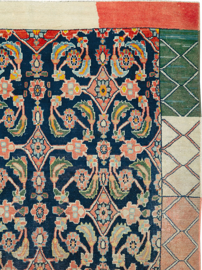 Vintage Persian Tabriz Rug, No.24562 - Galerie Shabab