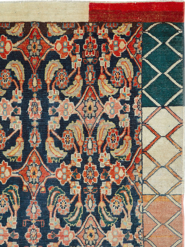 Vintage Persian Tabriz Rug, No.24562 - Galerie Shabab