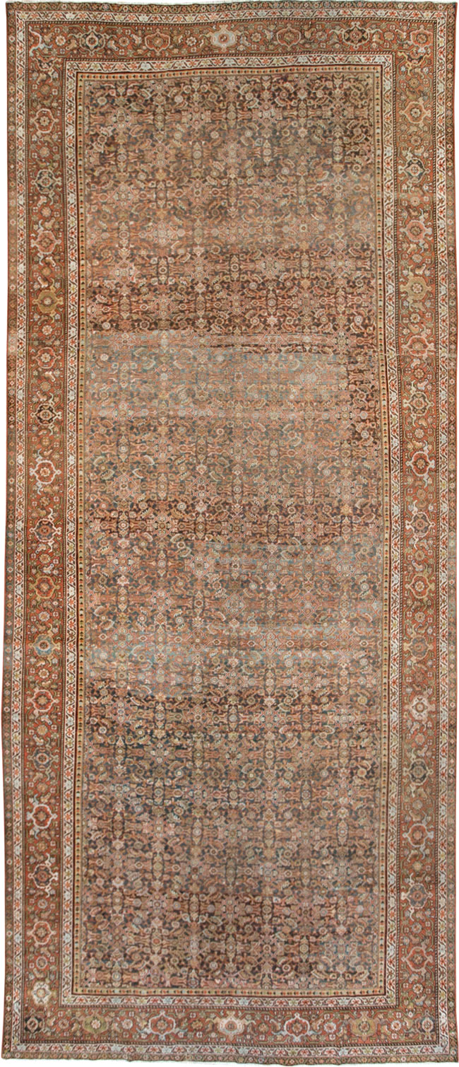 Antique Persian Mahal Carpet, No.24566 - Galerie Shabab