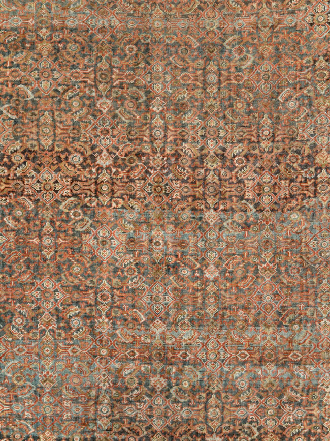 Antique Persian Mahal Carpet, No.24566 - Galerie Shabab