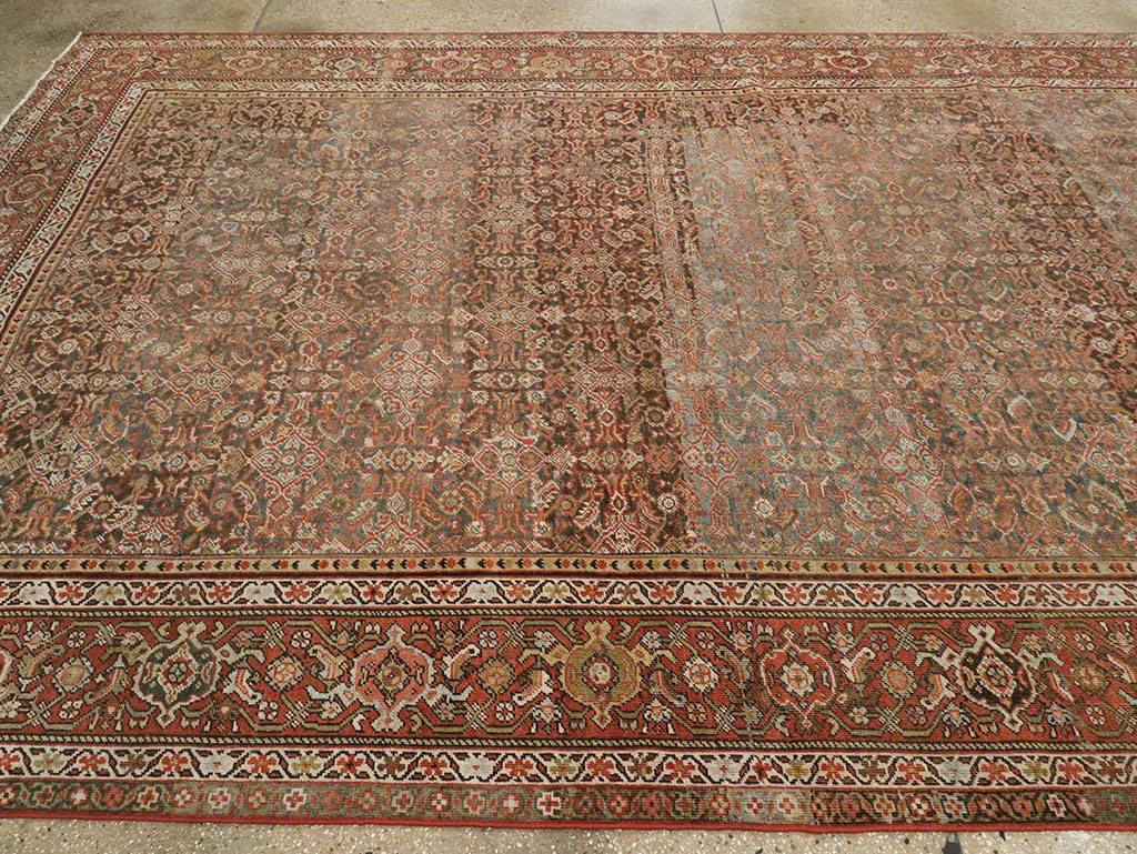 Antique Persian Mahal Carpet, No.24566 - Galerie Shabab