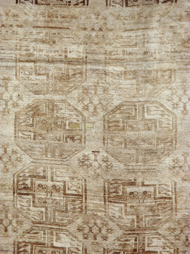Vintage Central Asian Turkoman Carpet, No.24568 - Galerie Shabab