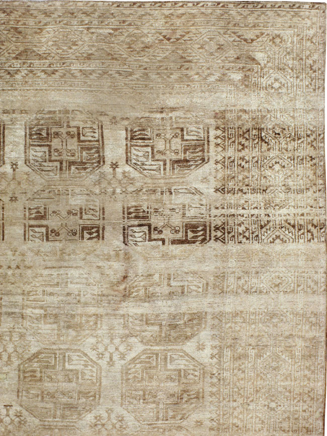 Vintage Central Asian Turkoman Carpet, No.24568 - Galerie Shabab