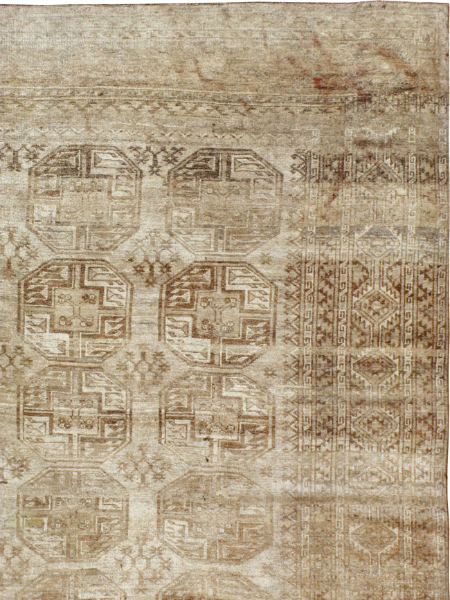 Vintage Central Asian Turkoman Carpet, No.24568 - Galerie Shabab