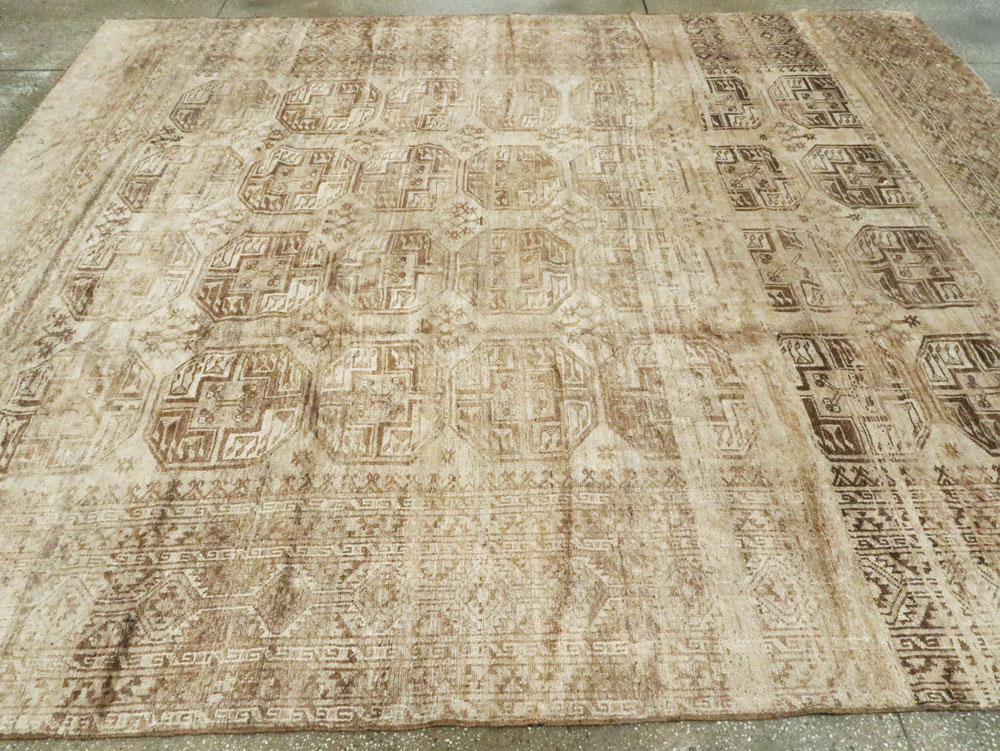 Vintage Central Asian Turkoman Carpet, No.24568 - Galerie Shabab