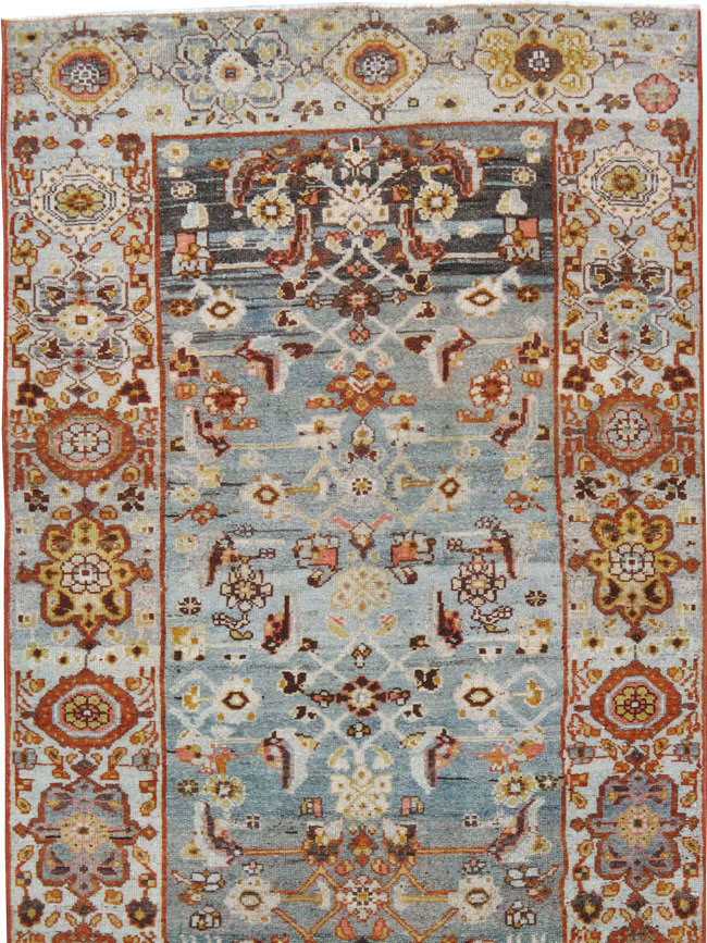 Vintage Persian Malayer Runner, No.24571 - Galerie Shabab