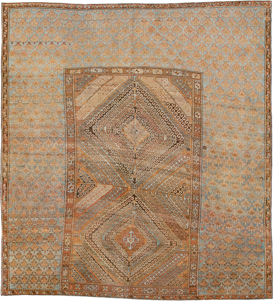 Vintage Persian Baluch Square carpet, No.24572 - Galerie Shabab