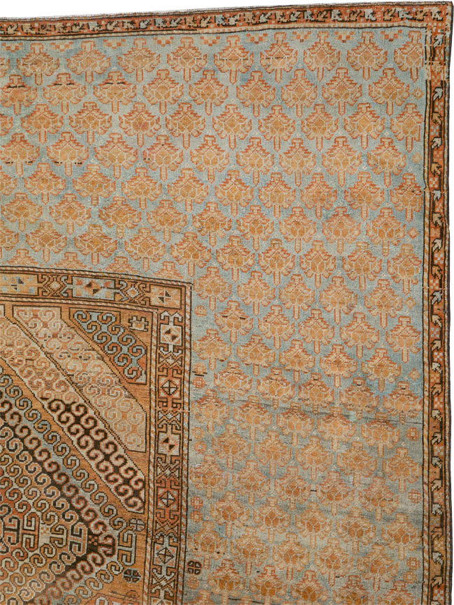 Vintage Persian Baluch Square carpet, No.24572 - Galerie Shabab