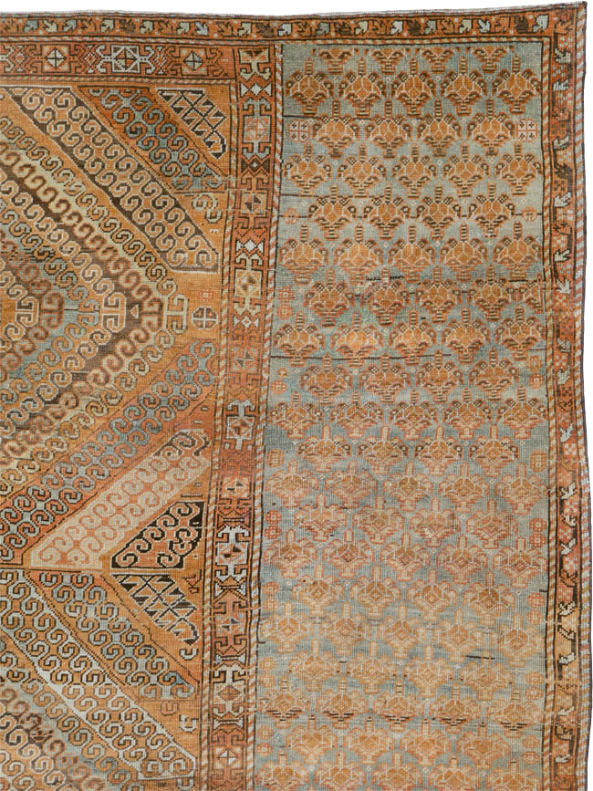 Vintage Persian Baluch Square carpet, No.24572 - Galerie Shabab