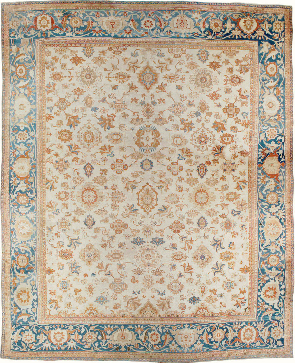Antique Persian Sultanabad Carpet, No.24573 - Galerie Shabab