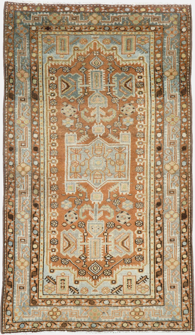 Vintage Persian Malayer Rug, No.24577 - Galerie Shabab