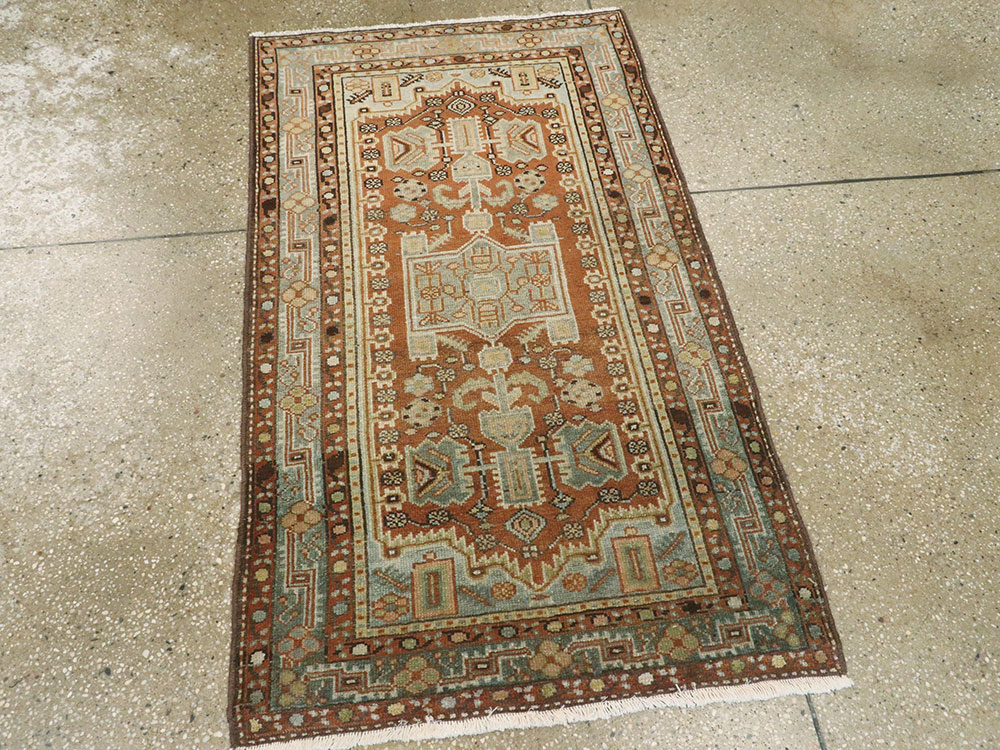 Vintage Persian Malayer Rug, No.24577 - Galerie Shabab