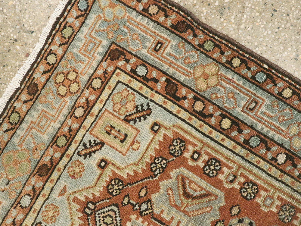 Vintage Persian Malayer Rug, No.24577 - Galerie Shabab
