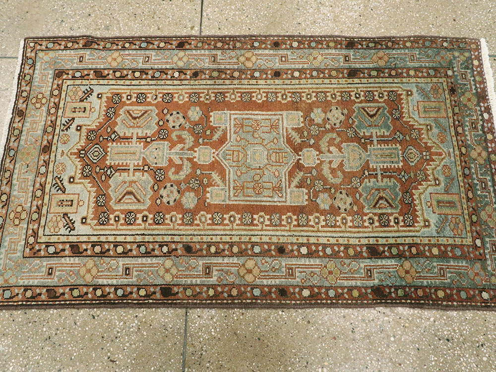 Vintage Persian Malayer Rug, No.24577 - Galerie Shabab