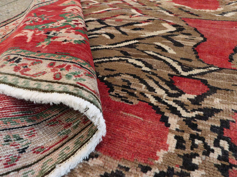 Antique Caucasian Karabagh Pictorial Rug, No.24589 - Galerie Shabab