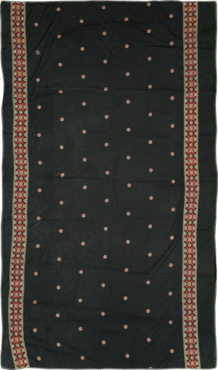 Vintage Persian Embroidered Textile, No.24590 - Galerie Shabab