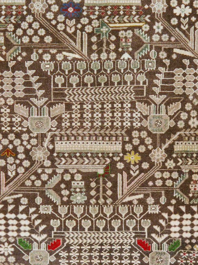 Vintage Persian Malayer Carpet, No.24592 - Galerie Shabab