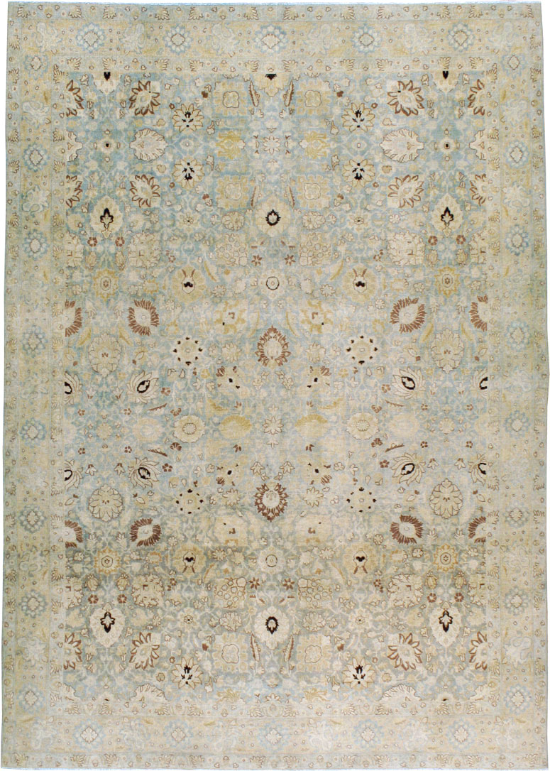 Antique Persian Tabriz Carpet, No.24596 - Galerie Shabab