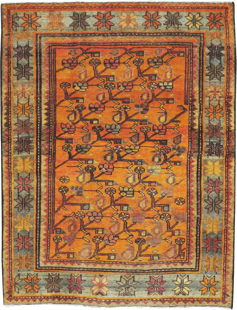 Vintage Persian Malayer Rug, No.24598 - Galerie Shabab