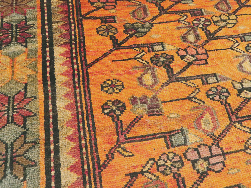 Vintage Persian Malayer Rug, No.24598 - Galerie Shabab
