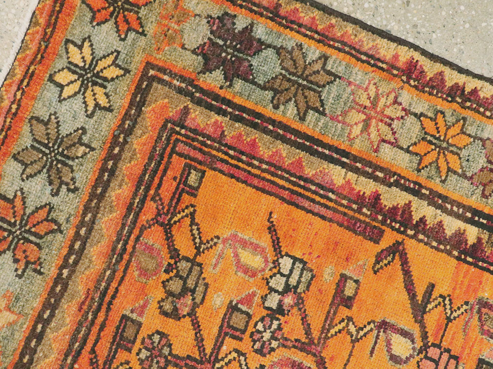 Vintage Persian Malayer Rug, No.24598 - Galerie Shabab