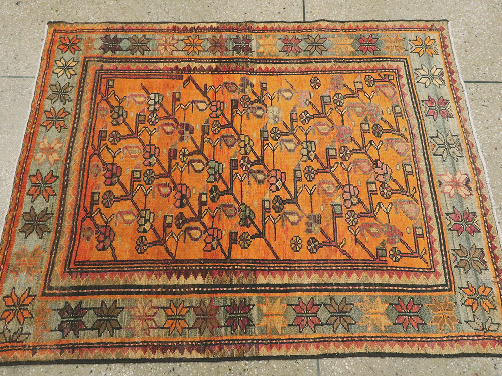 Vintage Persian Malayer Rug, No.24598 - Galerie Shabab