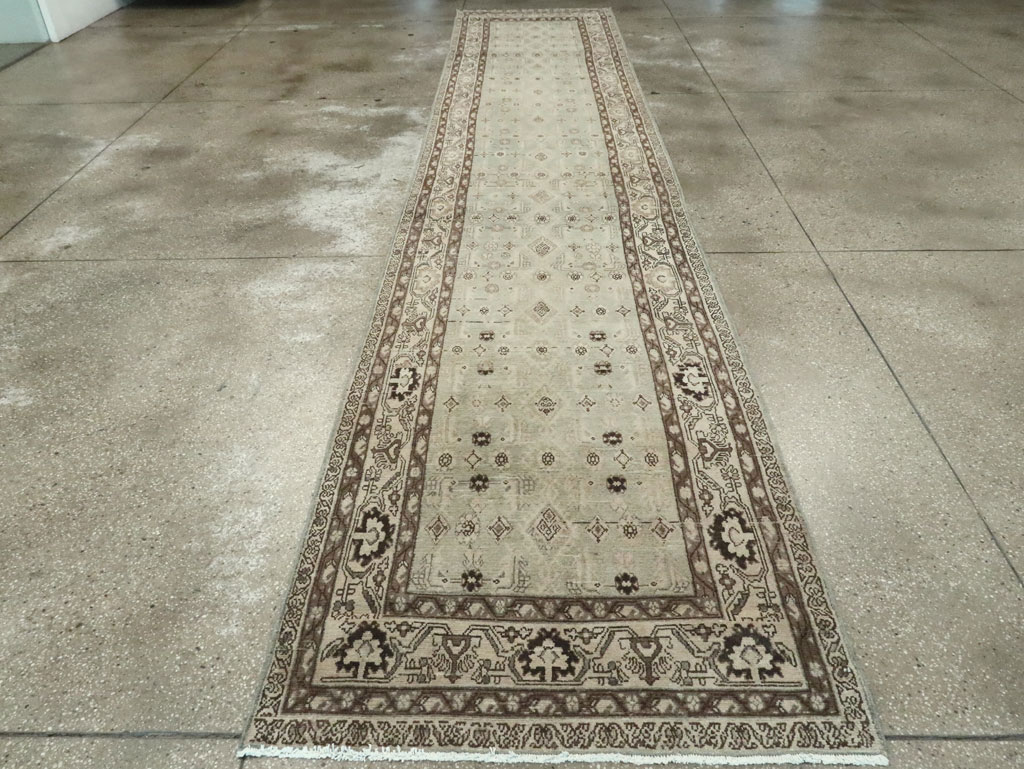 Vintage Persian Malayer Runner (Pair: 1 of 2), No.24599 - Galerie Shabab