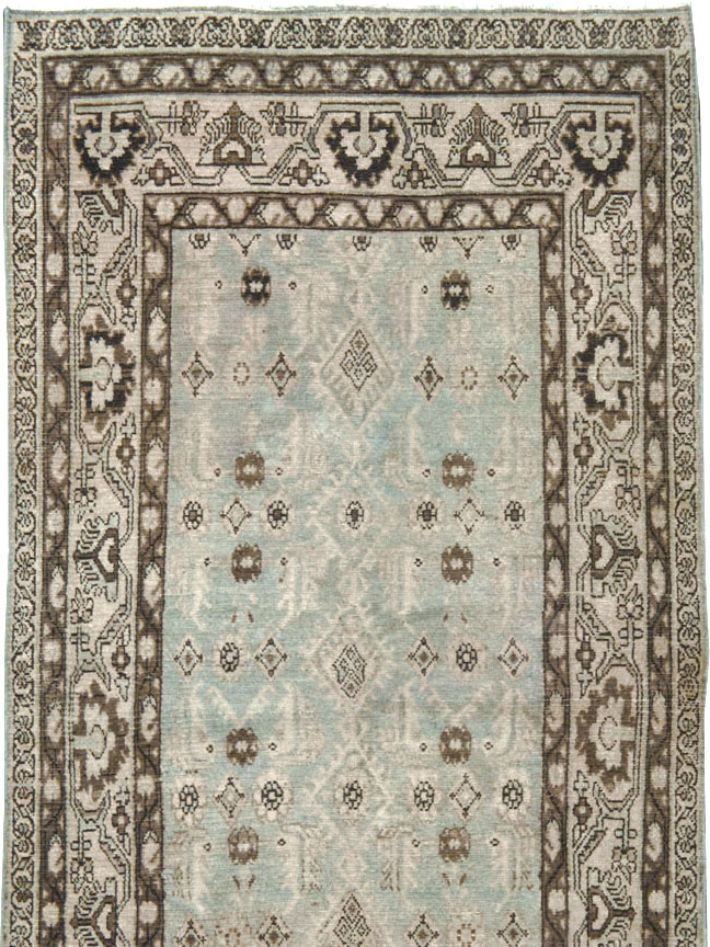 Vintage Persian Malayer Runner (Pair: 2 of 2), No.24600 - Galerie Shabab