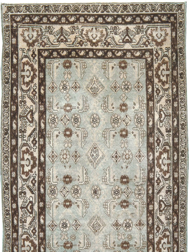 Vintage Persian Malayer Runner (Pair: 2 of 2), No.24600 - Galerie Shabab