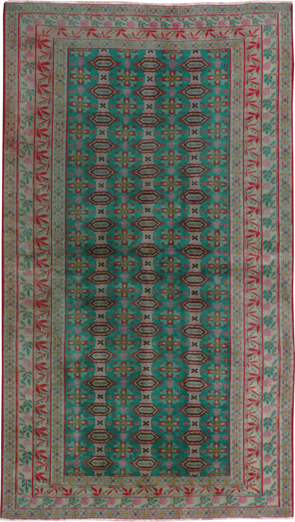 Vintage Central Asian Turkoman Rug, No.24601 - Galerie Shabab