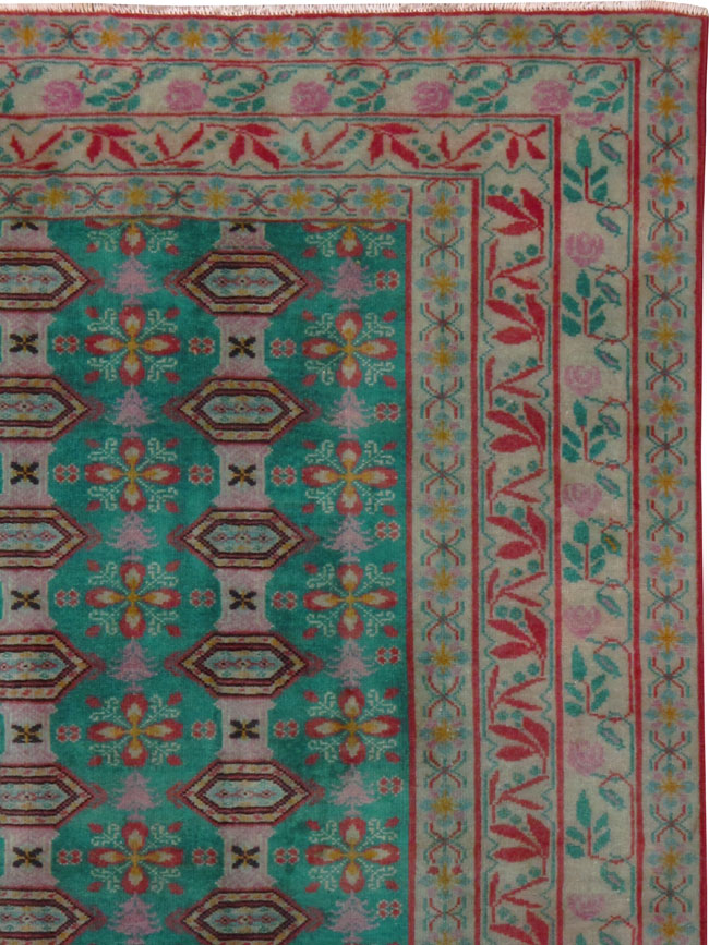 Vintage Central Asian Turkoman Rug, No.24601 - Galerie Shabab