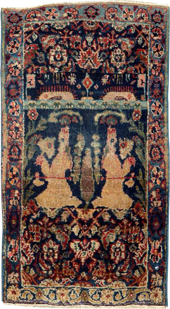 Vintage Persian Tabriz Rug, No.24610 - Galerie Shabab