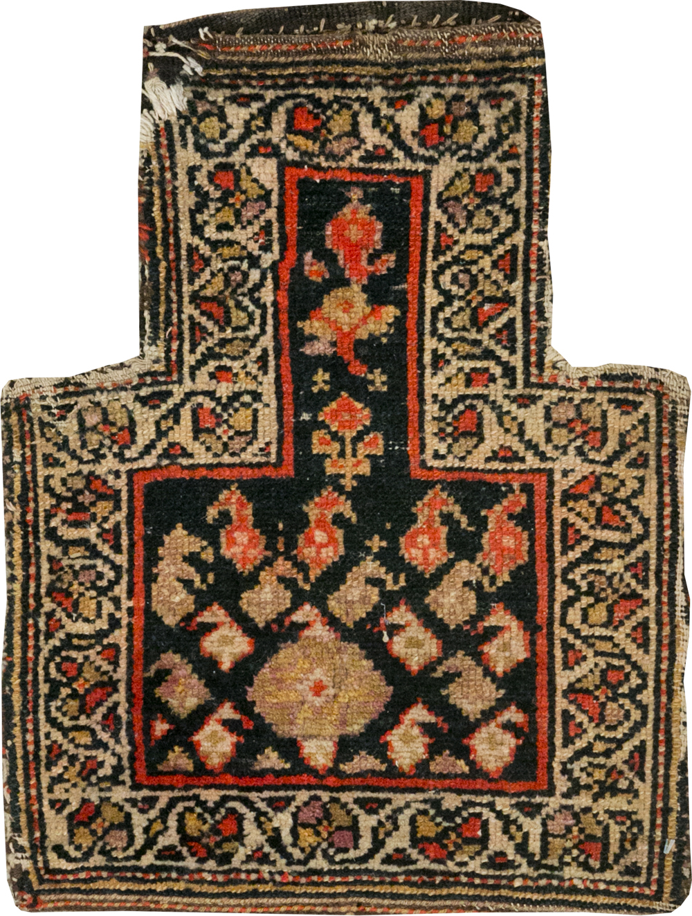 Vintage Persian Kurdish Salt Bag (Namakdan), No.24618 - Galerie Shabab