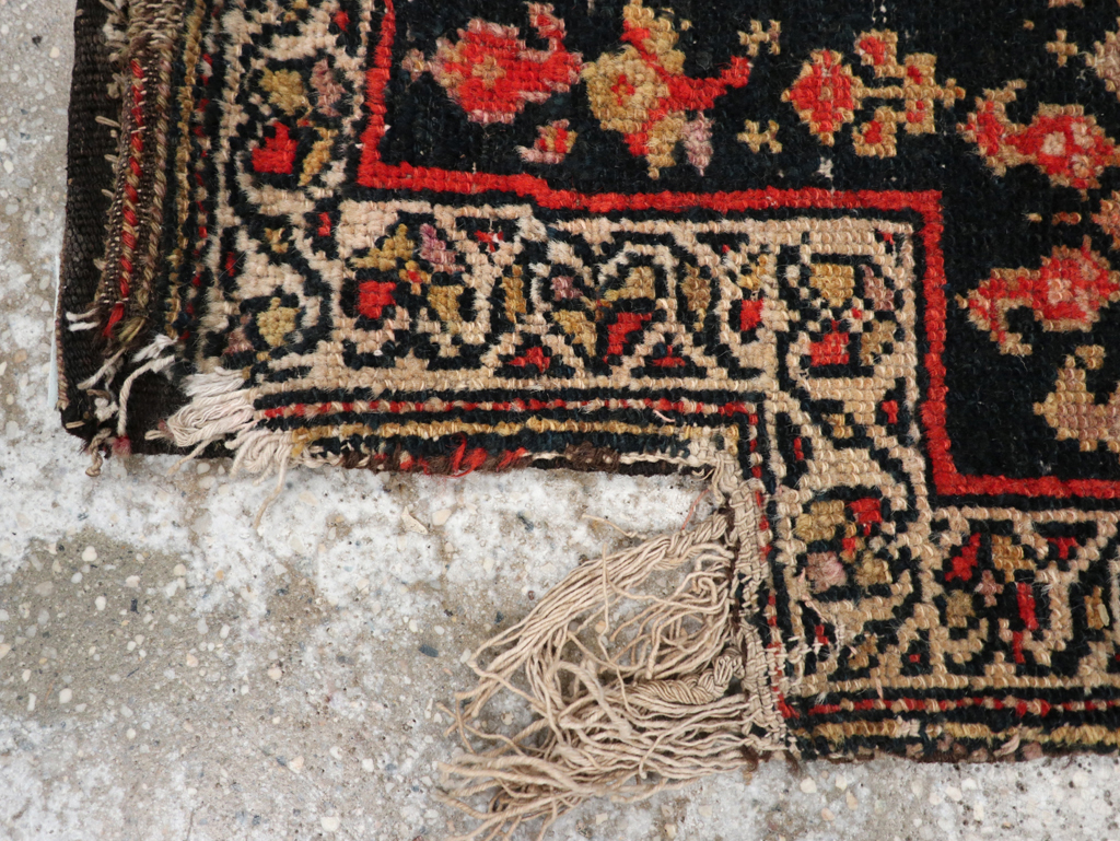 Vintage Persian Kurdish Salt Bag (Namakdan), No.24618 - Galerie Shabab