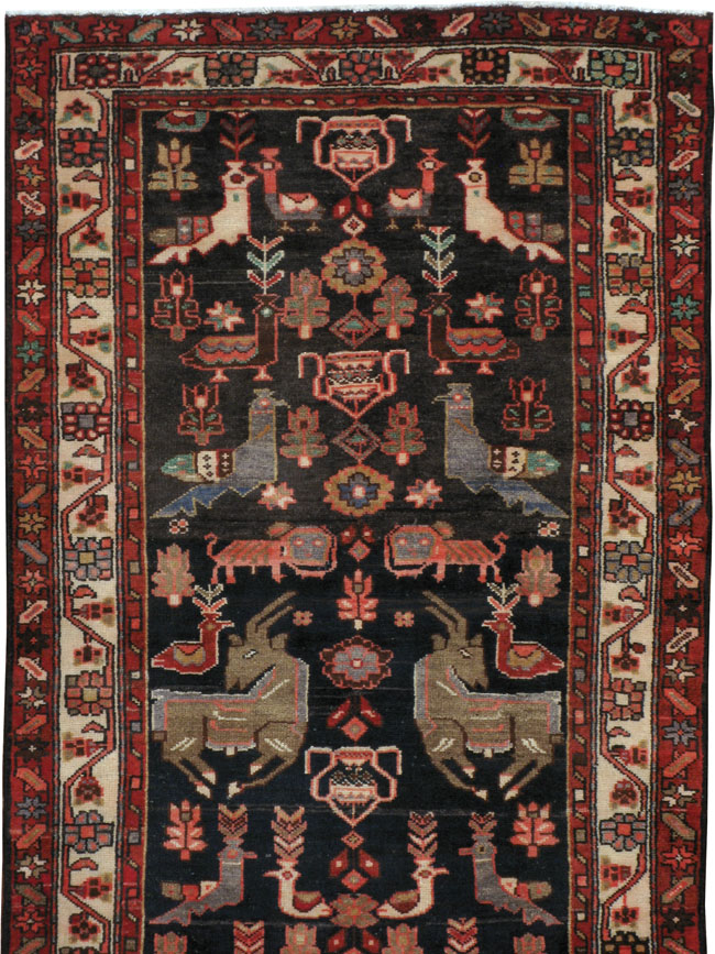 Antique Persian Malayer Runner, No.24619 - Galerie Shabab