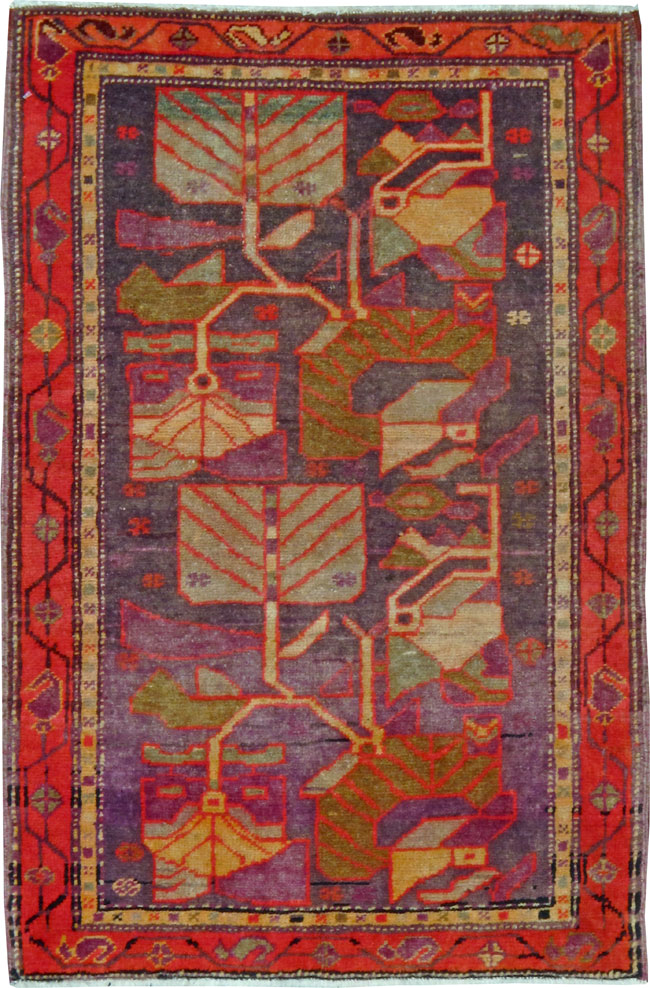 Vintage Tabriz Rug, No.24626 - Galerie Shabab