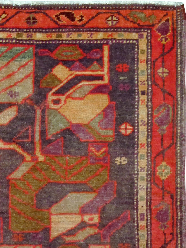 Vintage Tabriz Rug, No.24626 - Galerie Shabab