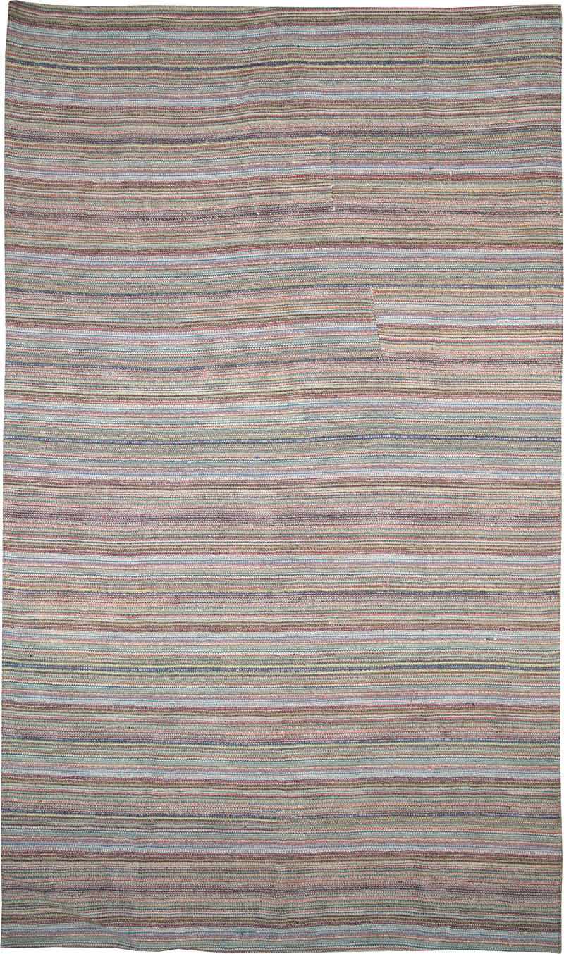 Vintage Persian Flatweave, No.24630 - Galerie Shabab