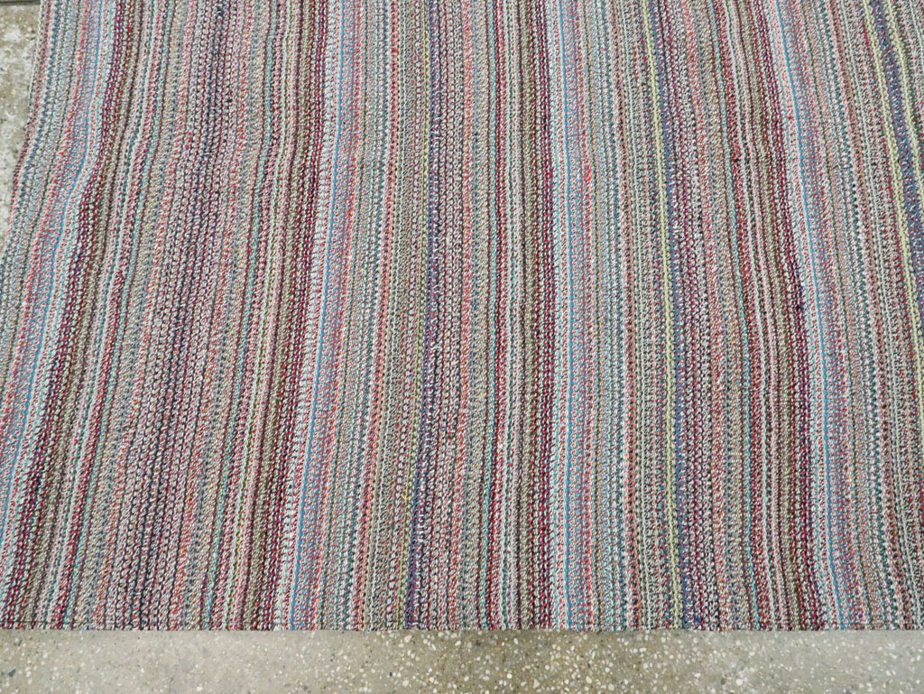 Vintage Persian Flatweave, No.24630 - Galerie Shabab