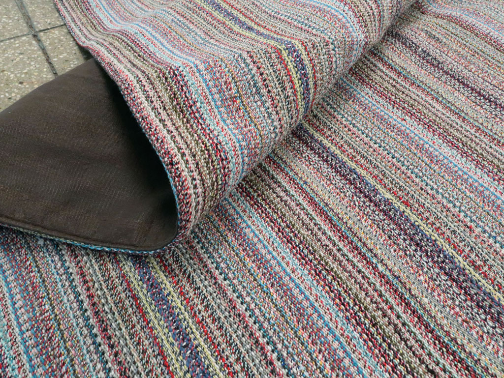 Vintage Persian Flatweave, No.24630 - Galerie Shabab