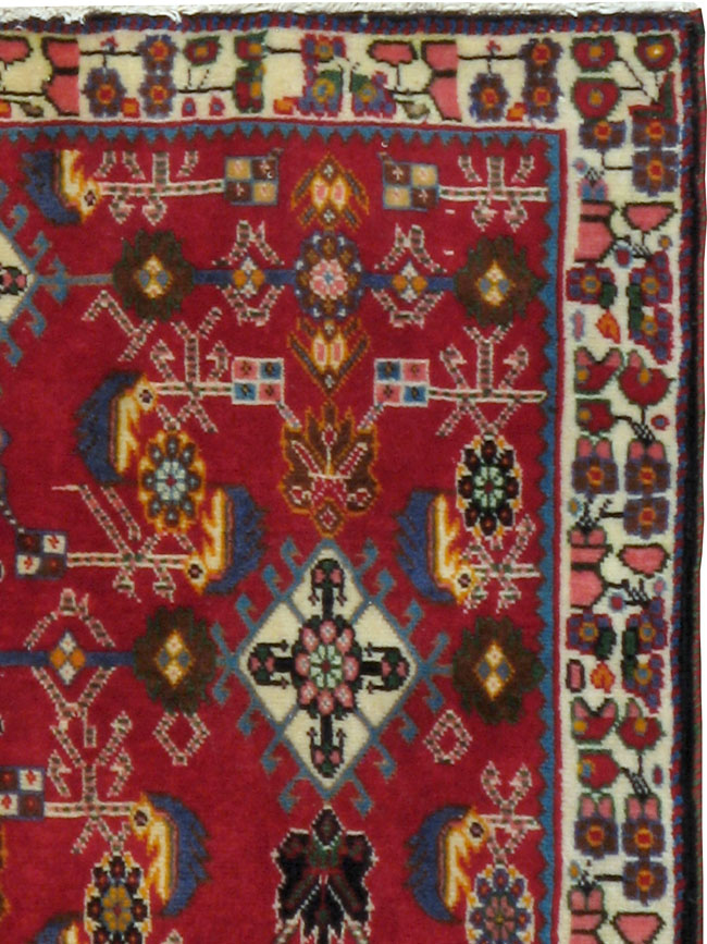 Vintage Persian Shiraz Square Rug (Pair: 3 of 4), No.24645 - Galerie Shabab
