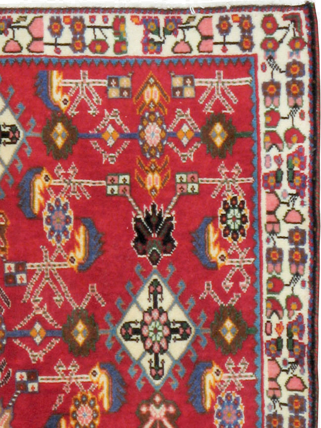 Vintage Persian Shiraz Square Rug (Pair: 3 of 4), No.24645 - Galerie Shabab