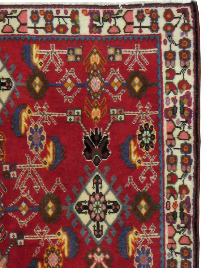 Vintage Persian Shiraz Square Rug (Pair: 3 of 4), No.24645 - Galerie Shabab
