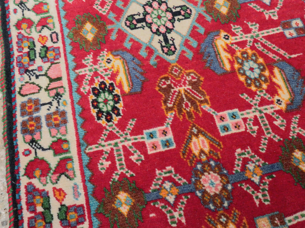 Vintage Persian Shiraz Square Rug (Pair: 3 of 4), No.24645 - Galerie Shabab