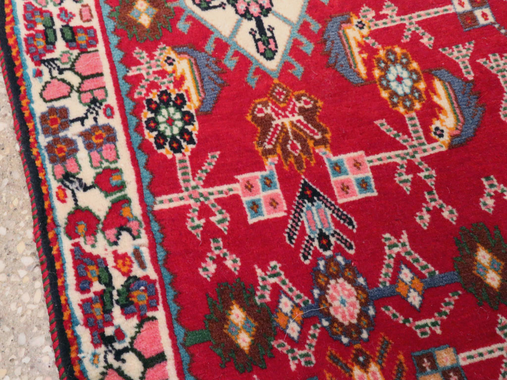 Vintage Persian Shiraz Square Rug (Pair: 4 of 4), No.24646 - Galerie Shabab