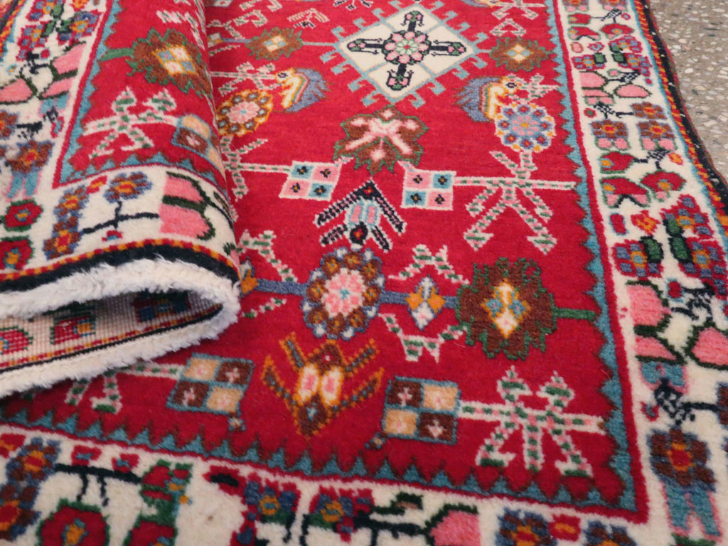 Vintage Persian Shiraz Square Rug (Pair: 4 of 4), No.24646 - Galerie Shabab